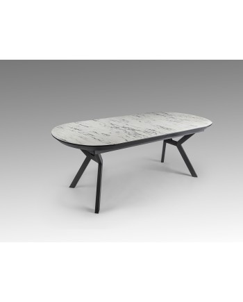 ANTEA -MESA COMEDOR- T MARMOL BLANCO